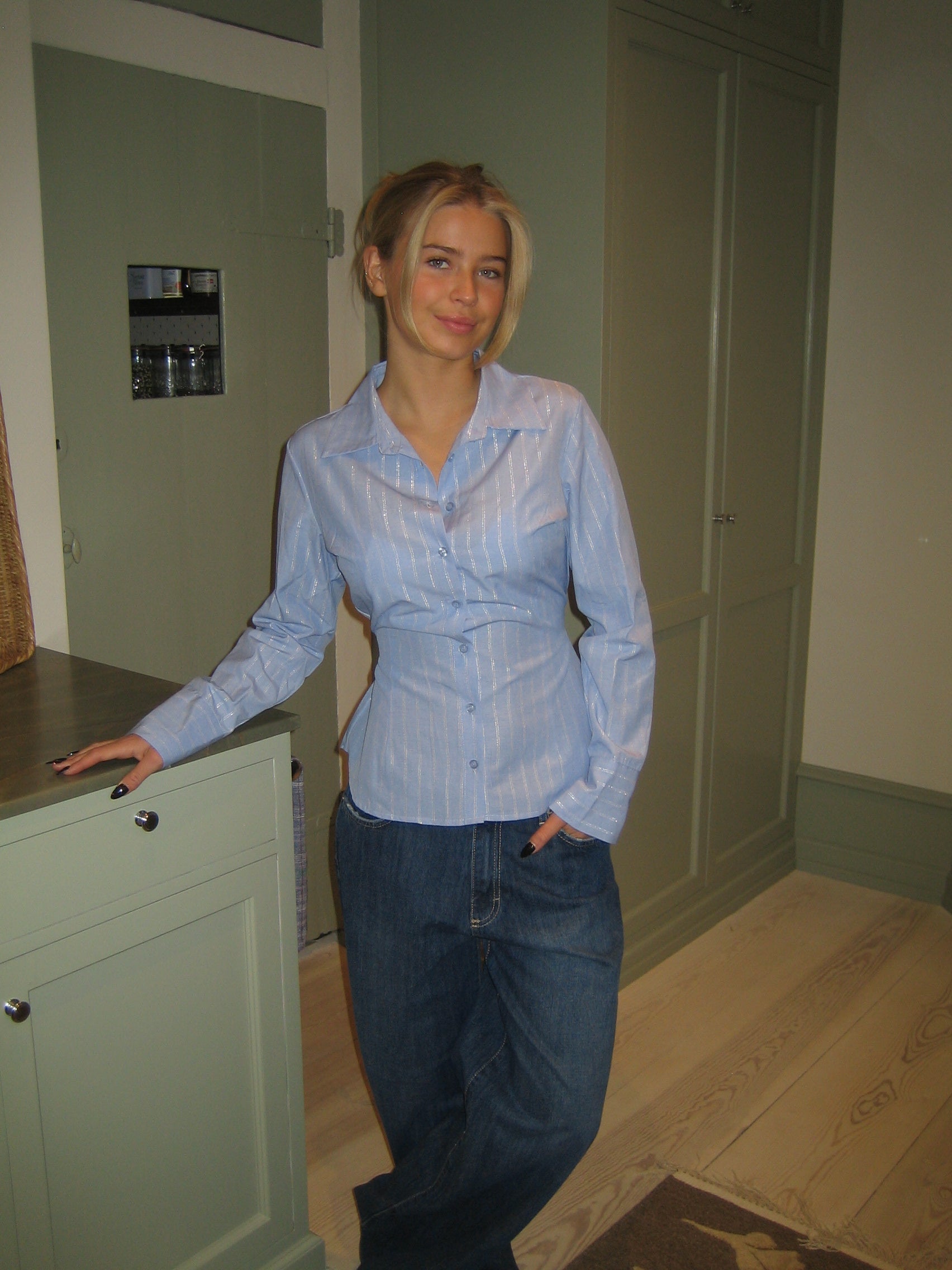 Alberte | Tailored Striped Shirt