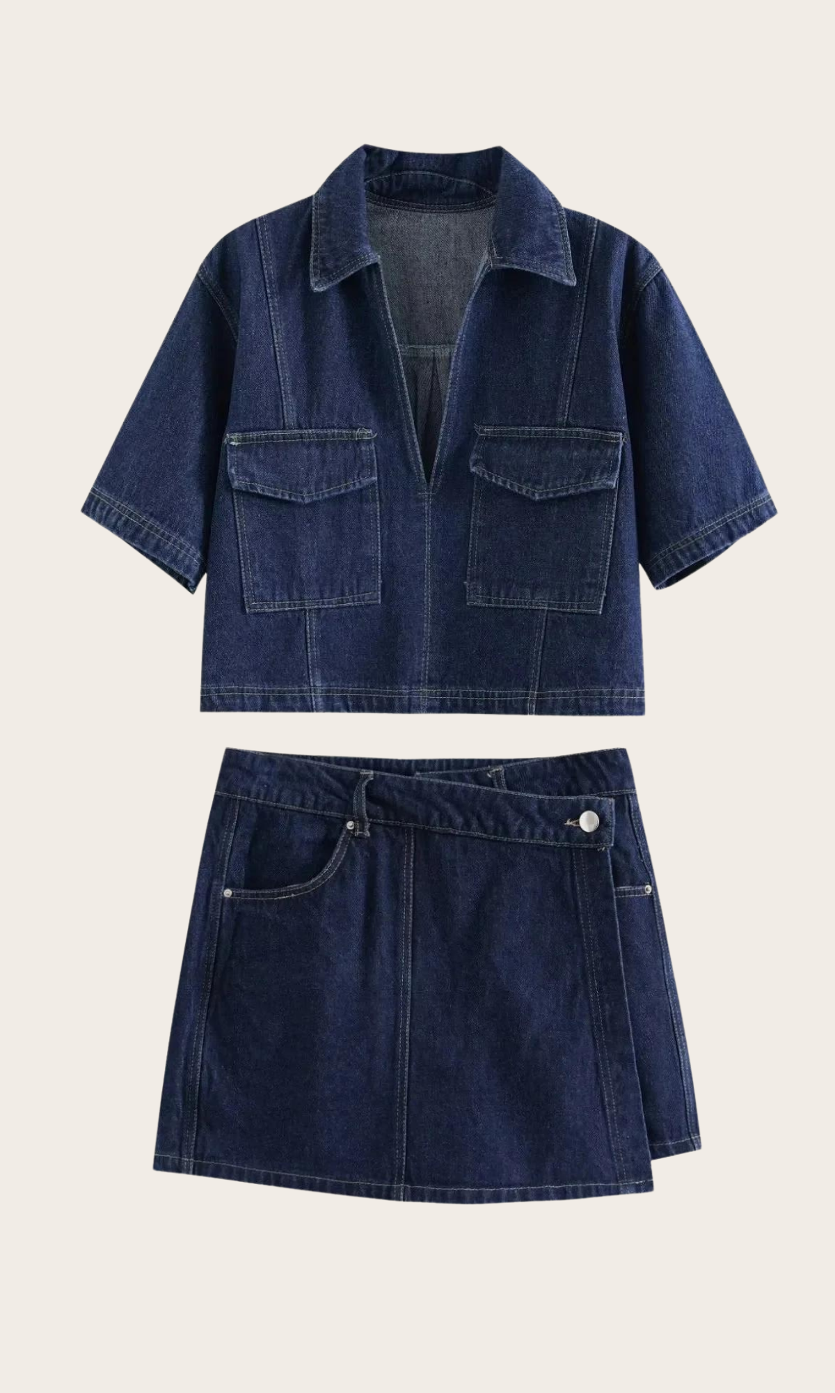 Gabby - Denim Set