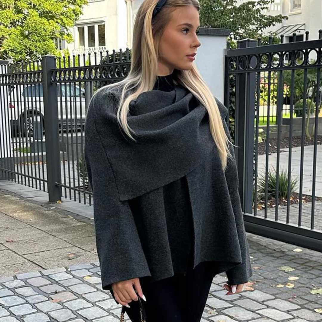 Harper Scarf Coat