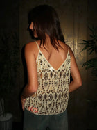 Cristina Embellished Top - Cream