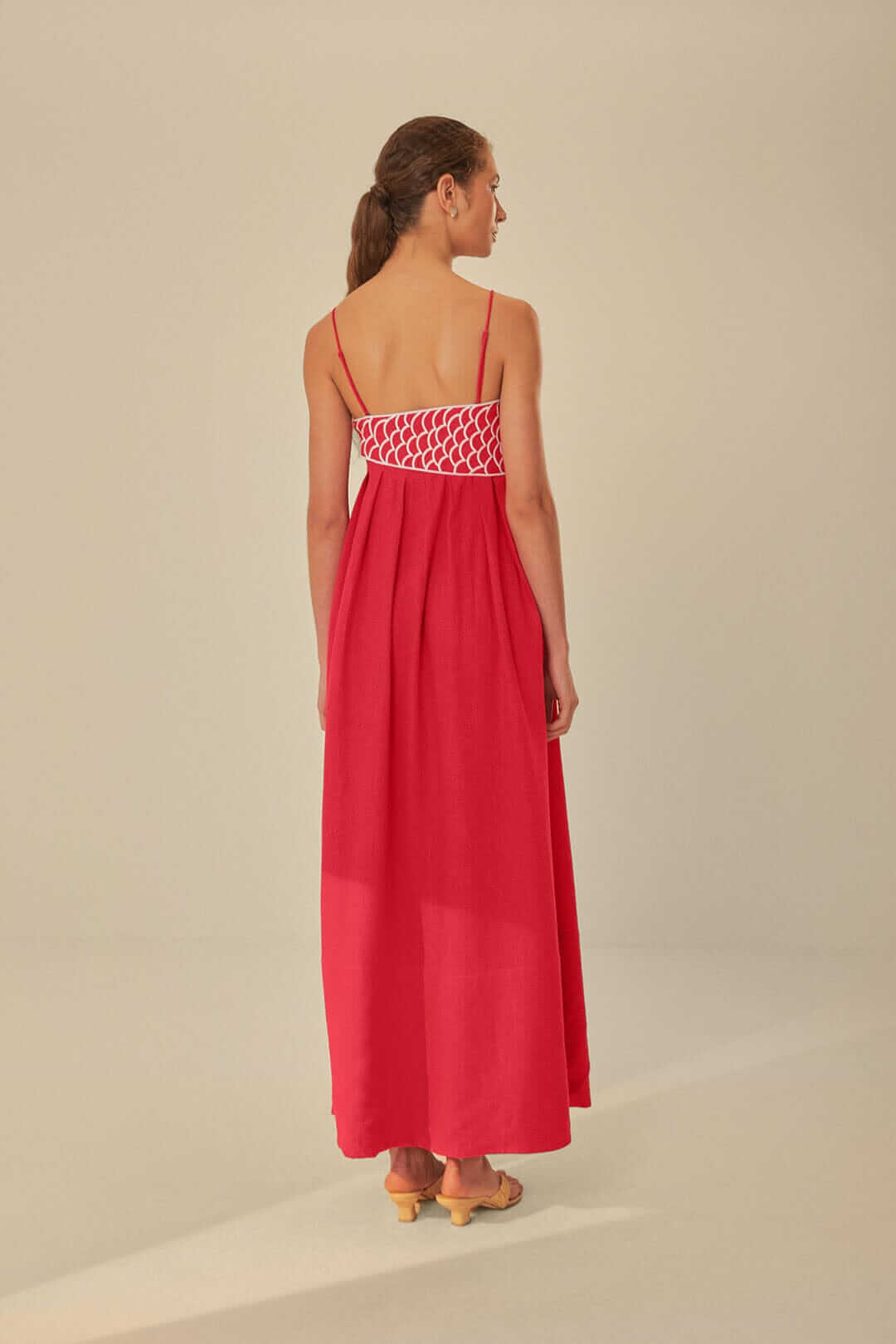 Lena | Fish Maxi Dress