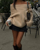 Malva Knit Sweater - Beige
