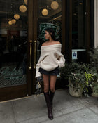 Malva Knit Sweater - Beige