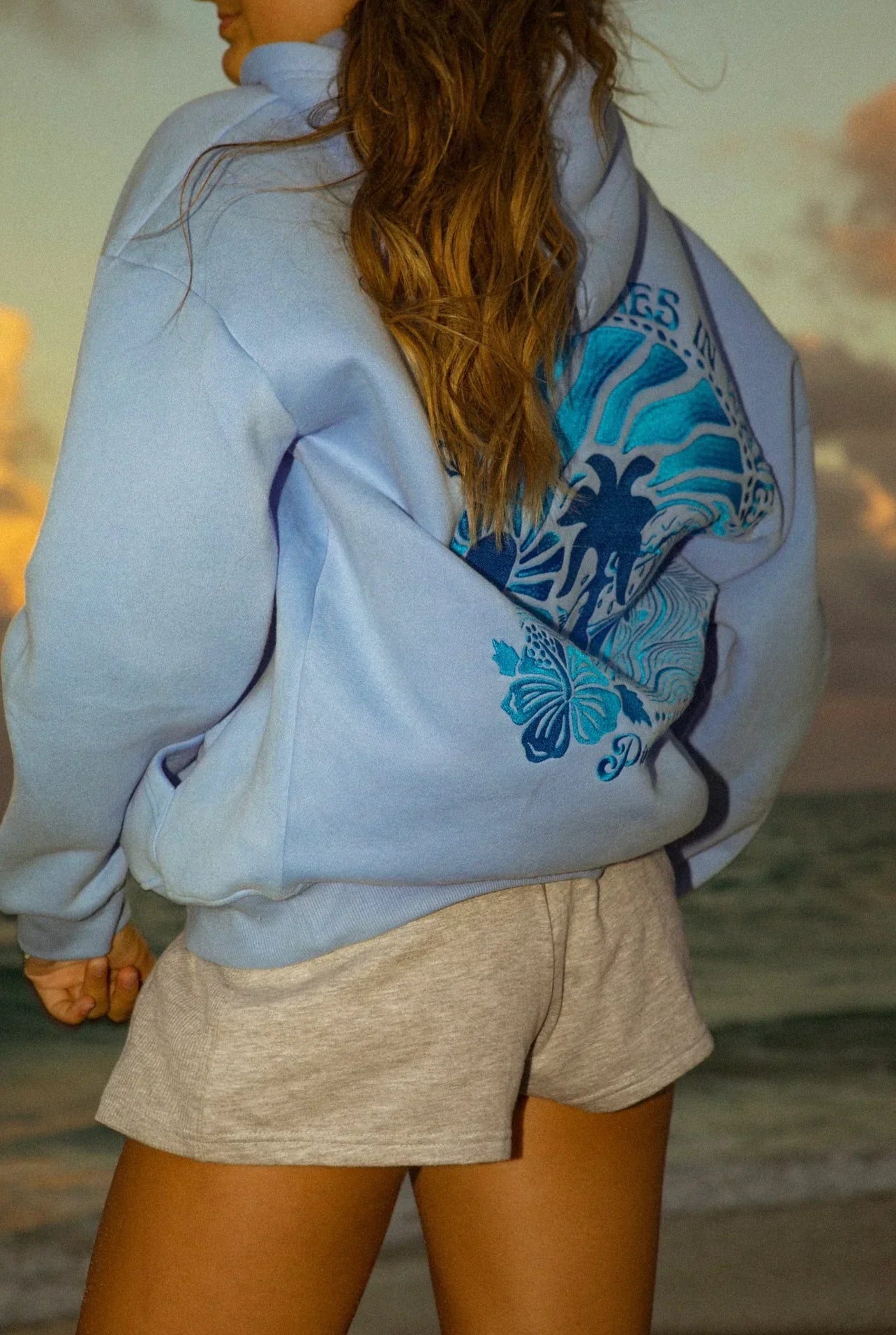 Lumière | Sunset Waves Hoodie