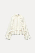 Elara | Ruffled Blouse
