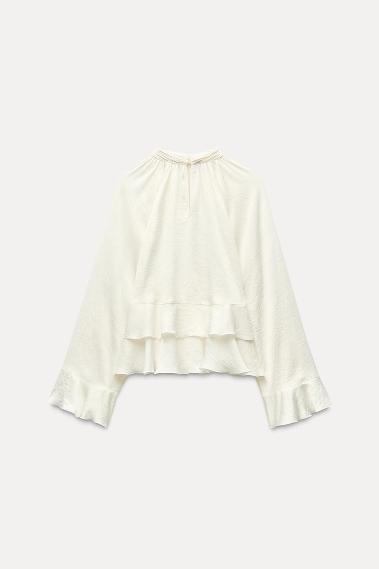 Elara | Ruffled Blouse