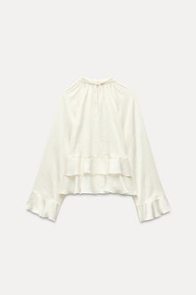 Elara | Ruffled Blouse