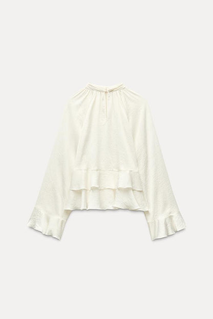 Elara | Ruffled Blouse