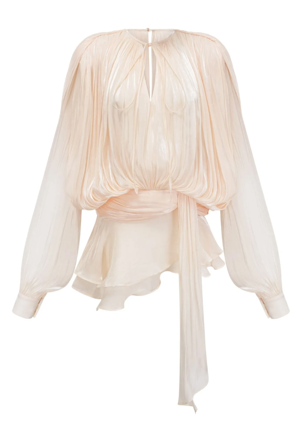 Marcelline | Pleated Ruffled Dress