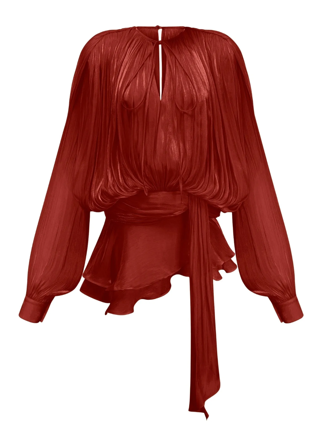 Marcelline | Pleated Ruffled Dress