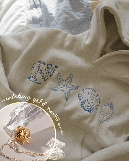 Lumière | Seashell Hoodie