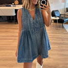 Dixie Denim Romper