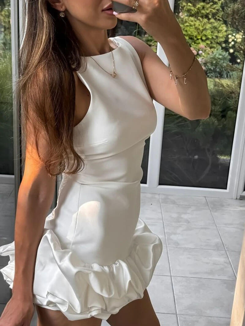 Lyvina Elegant Sleeveless Mini Dress