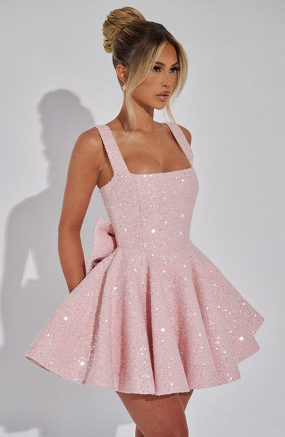 Dorothy | Blush Mini Dress