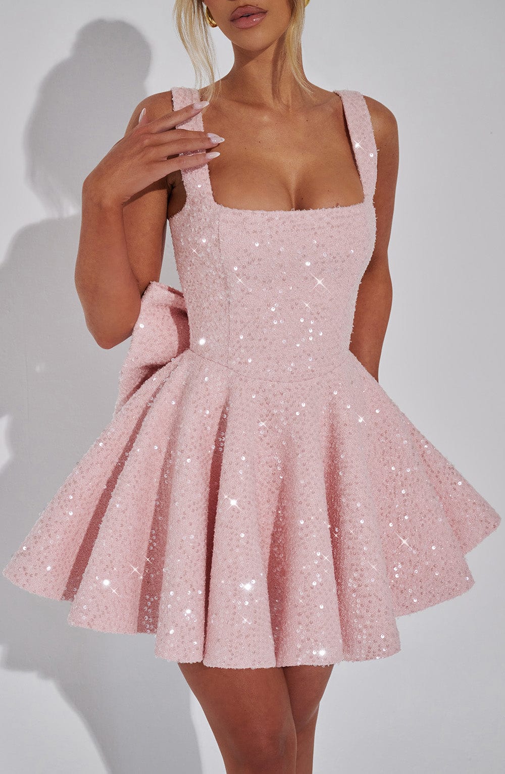 Dorothy | Blush Mini Dress