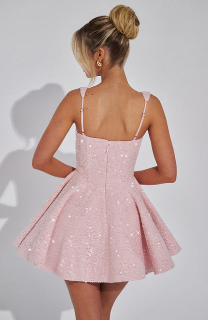 Dorothy | Blush Mini Dress