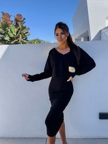 Lea Elegant Midi Dress