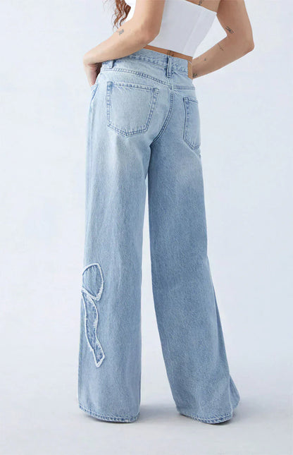 Bow - Baggy Jeans