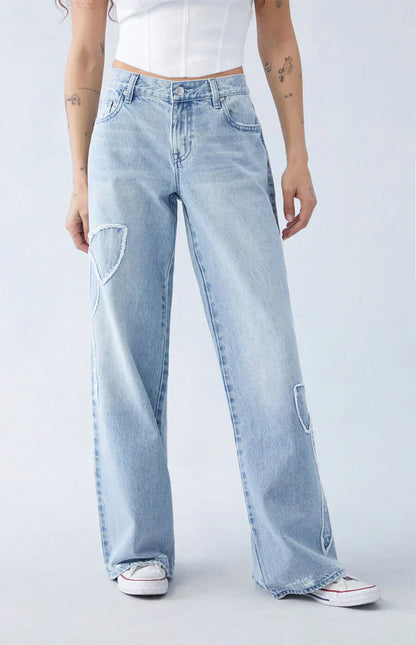 Bow - Baggy Jeans