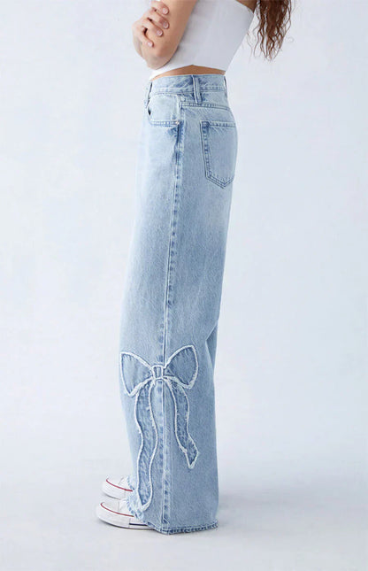 Bow - Baggy Jeans